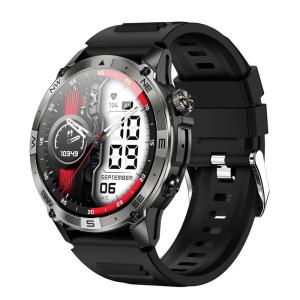 China HK08 Noir GPS NFC Smart Watch 1.43 pouces AMOLED écran tactile BT5.3 NFC IP68 fréquence cardiaque 466x466 supplier