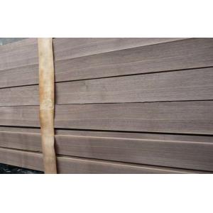 China Quarter Cut Black Walnut Veneer Wood Sheet For Furniture / Plywood supplier