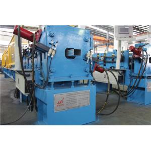 China Galvanized Steel Downspout Roll Forming Machine Hydraulic Decoiler 1 Inch Chain 3 Ton supplier
