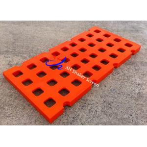 Steam Coal PU Shaker Screen Mesh Vibrating Polyurethane Mesh Rectangle Shape