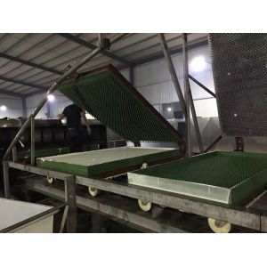 China 80m Length Latex Mattress Production Line With 0.6m/Min Conveyor Speed wholesale