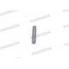 Q80 Cutter Machine Metal Spare Parts 124020 Shaft For The Rear Roller