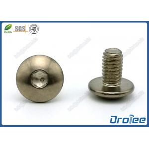 China Stainless 304 / 316 / 18-8 /A2 Hex Socket Allen Truss Head Machine Screw supplier