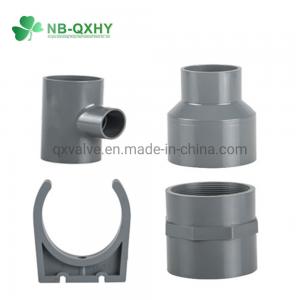 China Corrosion Resistant PVC Female Adaptor Pn10 Fittings for Copper Threaded DIN Standard supplier