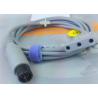 China Gray Color 3 Lead Ecg Monitor Cable Excellent Compatibility CE Ul Iso wholesale