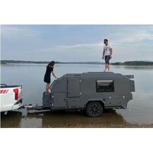 Top Tent Off Road Camper Trailer 1500kg 300W Fashionable Designed ISO