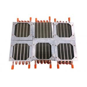 China RoHS Copper Finned Copper Tube Heat Exchanger Freon supplier