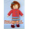 100% Hand Knit Toy, Handmade Crocheted Doll, Crochet Stuffed Toy Doll,knitting