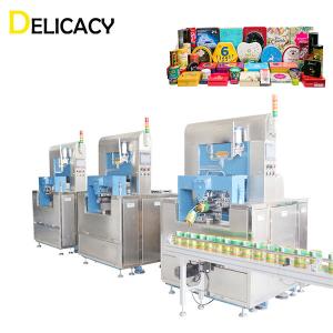Automatic Tin Making Machine For Round Biscuit Candy Tea Coffee Can