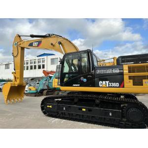 Used Large Caterpillar Hydraulic Crawler Excavator CAT 336D Weight 36tons