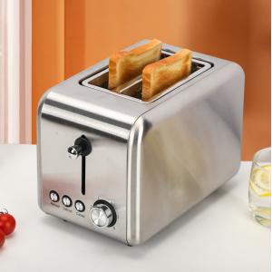 850W Kitchen Aid Toaster Stainless Steel Long Slot Toaster OEM