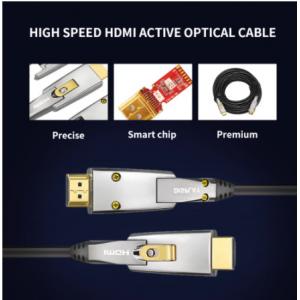 60Hz 4K 8K Fiber Optic HDMI  Cable Digital Optical Audio Cable To HDMI Converter