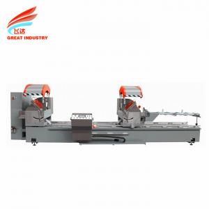China Factory CNC Double Head Cutting Machine for Aluminum and UPVC Win-Door for Hot Sale