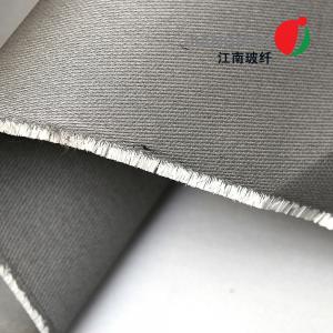 China 0.7mm Thickness Fiberglass Welding Cloth Firestop Fabric With Stainless Steel With Pu Coating supplier