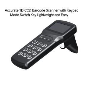China Accurate 1D CCD Barcode Scanner with Keypad Mode Switch Key Lightweight and Easy supplier