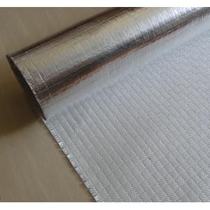 Fire Retardant Aluminized Fiberglass Fabric ALFW600 With Strong Light Reflection