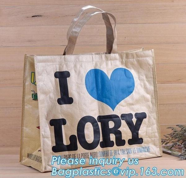 Reusable Advertising PP Woven Shopping Bag,Custom Laminated Shopping PP Woven
