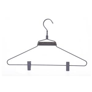 Betterall Wholesale Thin Hanger With Clips Metal Suit Hangers