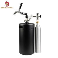 China Sodastream Carbonated 5l Mini Keg Ball Lock Beer Vacuum Pressurized Tap System on sale