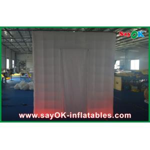 China Inflatable Photo Booth Rental Safe Graduation Black And White Photo Booth PVC Excellent Design supplier