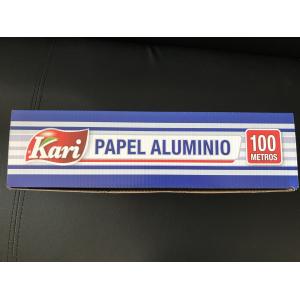 Restaurant Parchment Lined Foil , Aluminum Foil Wrap 3 - 300m Length
