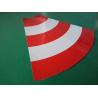 China High Intensity Red White Reflective Tape Sheets Self Adhesive For Reflective Road Posts wholesale
