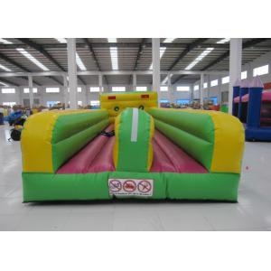 China High Durability Inflatable Bungee Run , Funny Inflatable Bungee Trampoline 10.6 X 3.3 X 2.4m supplier