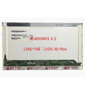 B140XW01 V2 LCD Laptop Screen Panels 262K 45% NTSC Display Colors
