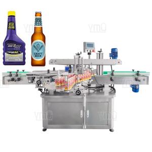 China Garrafas Front Back Labeler Vinho Vodka Máquina automática de rotulagem do pescoço da garrafa supplier