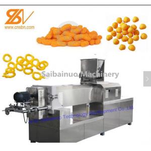 China 380v 50Hz Corn Puff Extruder Machine Flexible Collocation ISO Certification supplier