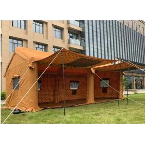 0.65mm PVC Airtight desert Camping Cube Cabin Inflatable Event Tent