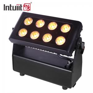 China ABS Battery Powered Led Stage Lights 72W Rgbw+UV 4 In 1 Wireless Led Uplight supplier