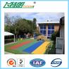 0.5mm - 3mm EPDM Running Track Green Rubberized Outdoor Flooring SBR Granules