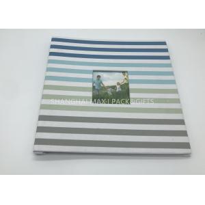 China Travel Fancy Instant Scrapbook Photo Album 12x12 Fabric Covr Screw Post Bound supplier