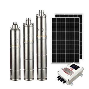 2.2KW Solar Energy Water Pump ISO Solar Submersible Pump For Ponds