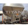 China 40m3 aluminium alloy flour tanker trailer for sale | Titan Vehicle wholesale