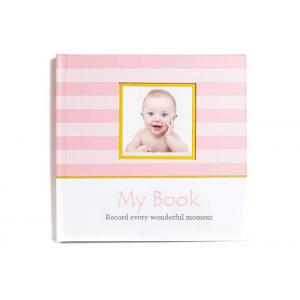 Shower Gift Baby Keepsake Box First Year Memory Book For Baby Boys / Girls