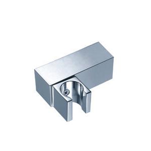 Professional Square Brass Hand Shower Bracket / Wall Bracket with Chrome Plated Finish