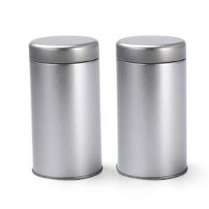 Wholesale Empty Tea Tins Loose Leaf Tea Containers Round Metal Containers with Lids