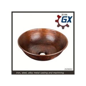 China Handmade Copper Sink to Lavabo in the Kitchen supplier