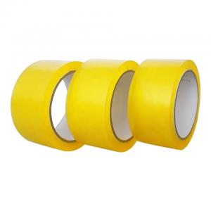 China Lemon Yellow Transparent Bopp Tape Yellowish Packing Tape supplier