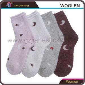 women's wool socks winter terry ladies socks