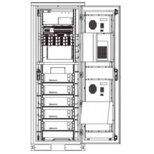 Small Outdoor Telecom Enclosures Cabinet 800x1200x2000mm Size With CAN Communication