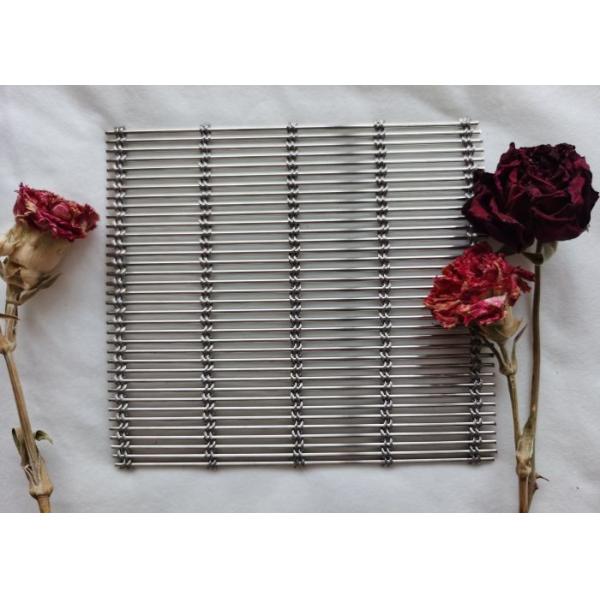 China SS 304 Architectural Cable Woven Mesh Panel 3m Width wholesale