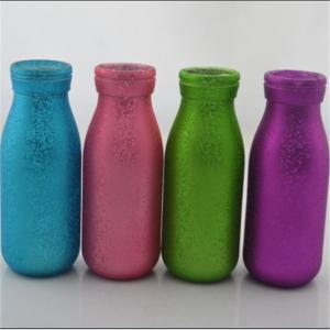 cheap colored glass vases bottle vase,glass vase,flower bottle vase