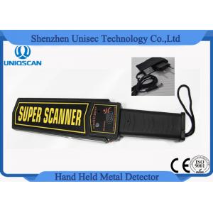 China Popular Security Wand Metal Detector Hand Held In Schools With Optional Charger supplier