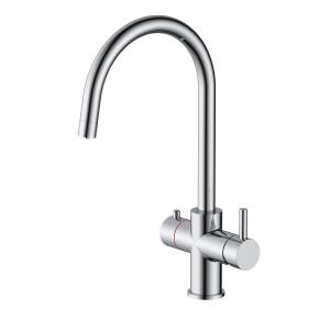 Single Handle Boiling Water Faucet , Instant Hot Water Taps For Kitchens