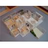 Home layout interior scale 3d model of residential with furniture and lighting