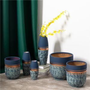 Fashion Nordic Style Flower Vase Wedding Hotel Centerpiece Decorative Matte Ceramic Vase For Decor