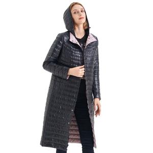 Hot Sale Best Quality  FODARLLOY New winter women's cotton-padded jacket mid-length slim down padded jacket